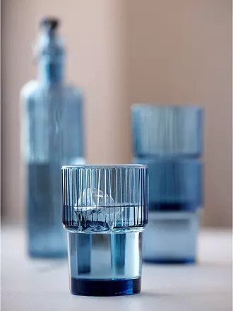 BITZ | Trinkglas KUSINTHA 4er Set 380ml Blau | 